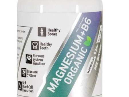 Dorian Yates Magnesium + B6 Organic - 90 tablets Supply