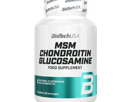 BioTechUSA MSM Chondroitin Glucosamine - 60 tablets Online Sale