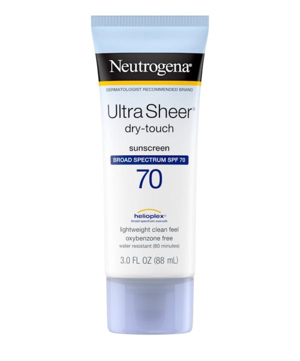 Neutrogena -Ultra Sheer® Dry-Touch -Free Sunscreen Broad Spectrum - SPF 70 - 88ML Online