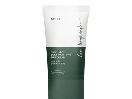 Anua - Heartleaf Silky Moisture Sun Cream - 50ml Online now