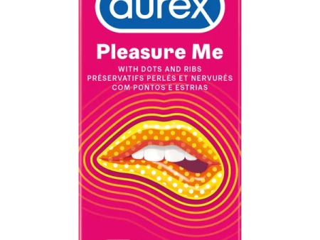 Durex - Pleasure Me Ribbed And Dotted Pack of 12s Online Hot Sale