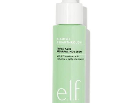 Elf - Blemish Breakthrough Triple-Acid Resurfacing Serum - 28ML Online Sale