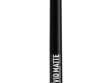 Nyx - VIVID MATTE LIQUID LINER - BLACK For Cheap