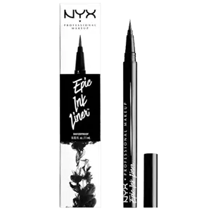 NYX - EPIC INK WATERPROOF LIQUID EYELINER -  01 - Black Fashion