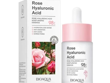 BIOAQUA - Hyaluronic Acid Rose Face Serum - 30ml Hot on Sale