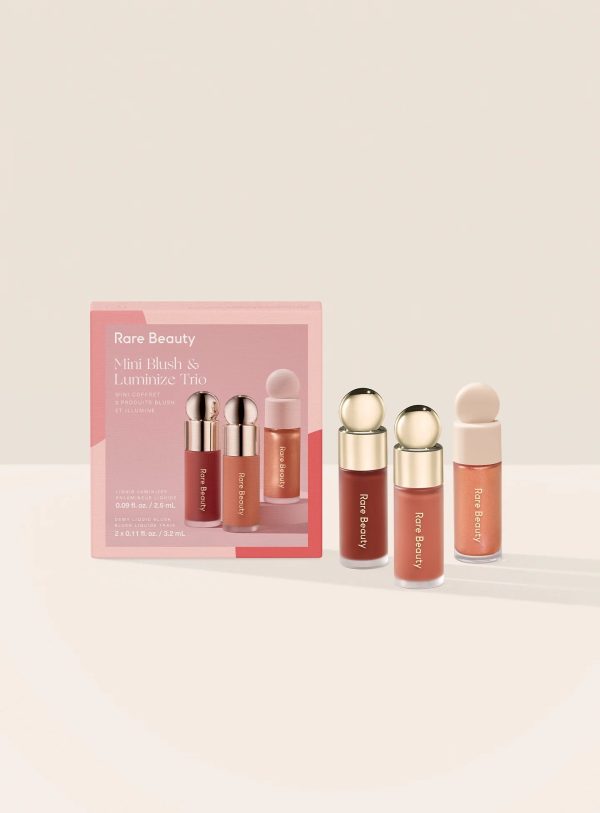 Rare Beauty - Mini Blush & Luminize Trio Discount