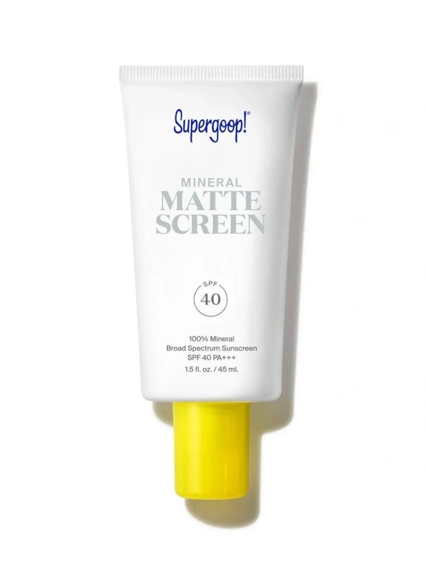 Supergoop - Mineral Mattescreen SPF 40 - 45ml Short Expiry ( 01 2025 ) Online Hot Sale