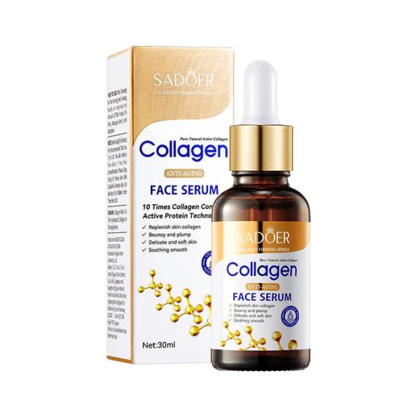 Sadoer - Collagen Anti-Aging Brightening Face Serum - 30ml Hot on Sale