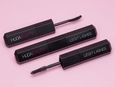 Huda Beauty - LEGIT LASHES Double-Ended Volumizing and Lengthening Mascara on Sale