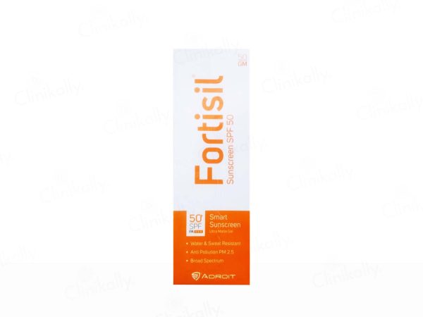 Fortisil Smart Sunscreen Ultra Matte Gel SPF 50 PA+++ Online Sale