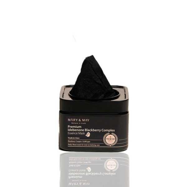 Mary & May - Premium Idebenone Blackberry Complex Essence Mask Online Hot Sale