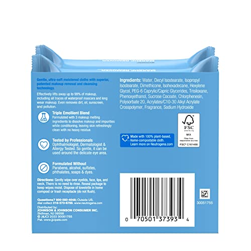 Neutrogena Makeup Remover Wipes Cheap