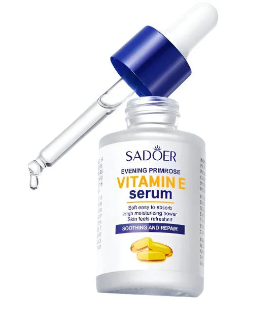 SADOER - Vitamin E Tender evening primrose Smoothing & Repair Serum - 30ml Online now