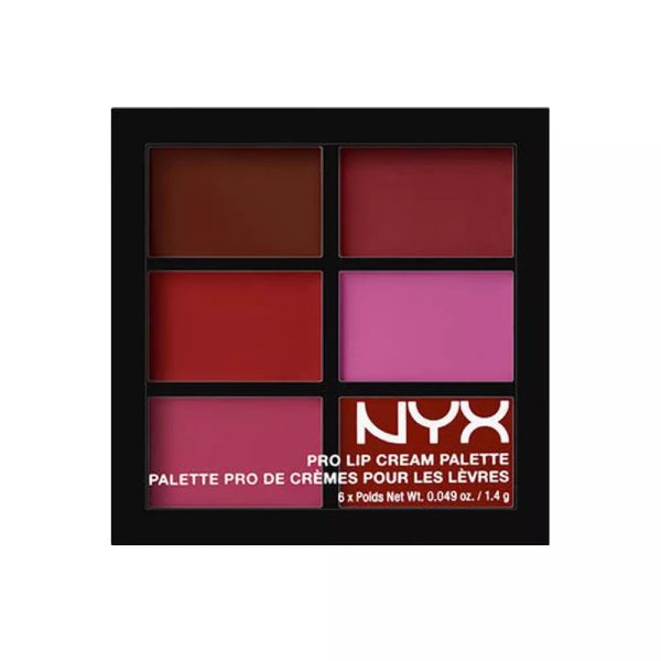 NYX- Pro Lip Cream Palette - The Plums on Sale