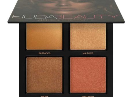 Huda Beauty - 3D Highlighter Palette Bronze sand Fashion