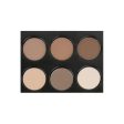 L.A Color - I Heart Makeup Brow Palette - Light to medium Online now