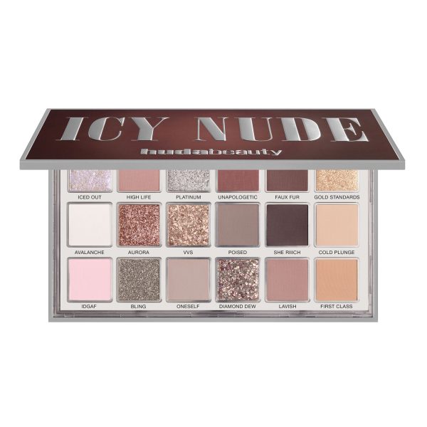 Huda Beauty - Icy Nude Eyeshadow Palette Supply