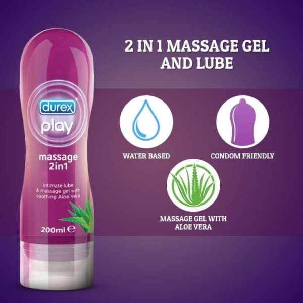 Durex Play 2 in 1 Soothing Aleo Gel 200 ml Lube For Cheap