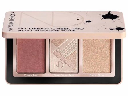 Natasha Denona - My Dream Cheek Trio - Cream Blush, Glow Cream Base and Glow Powder Highlighter Fashion