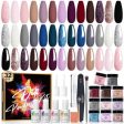 Modelones 32 Pcs -Dip Powder Nail Kit - Pinks Cheap