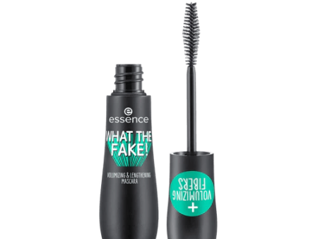 Essence - What The Fake Volumizing & Lengthening Mascara 01 Black For Discount