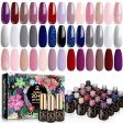 MEFA Gel Nail Polish Kit 23 Pcs | Metro Beauty | 20 Colors Fashion