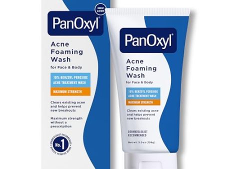 PanOxyl Acne Foaming Wash Benzoyl Peroxide 10% Online