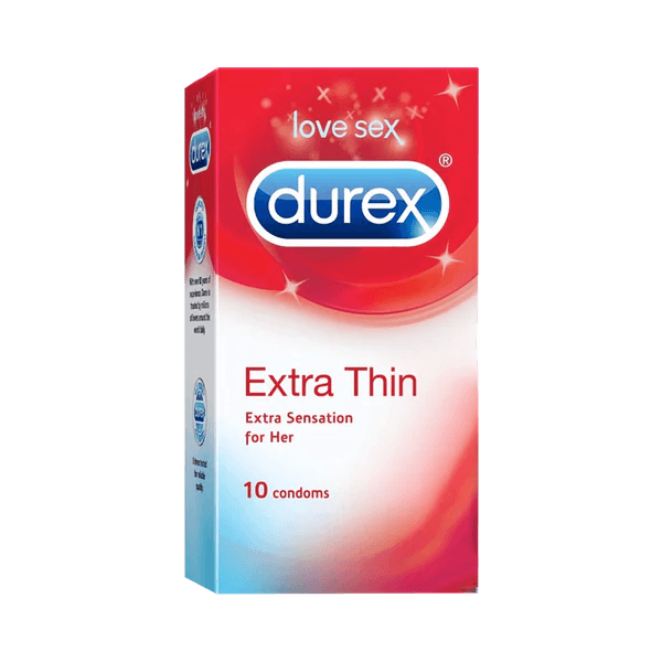 Durex - Extra Thin - 10 Condoms, 10s Online Sale