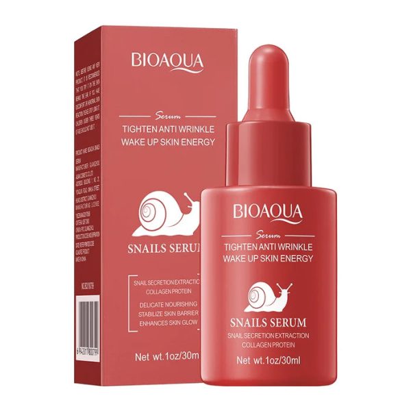 BIOAQUA - Tighten Anti Wrinkle Snails Face Serum - 30ml Sale