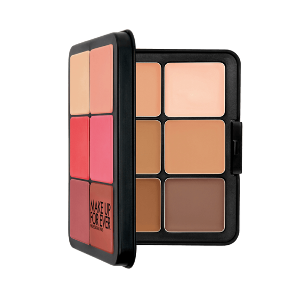 MAKE UP FOR EVER - Multiuse Cream Foundation, Blush & Highlight Palette - Light to medium Hot on Sale