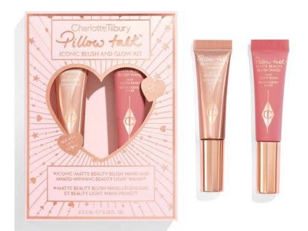 Charlotte Tilbury - Pillow Talk Iconic Blush & Glow Kit Gift Set For Sale