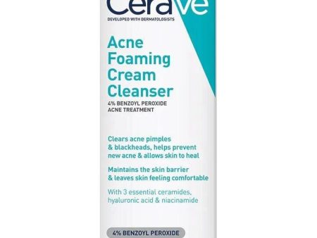 Cerave - Acne Foaming Cream Cleanser 150ml For Cheap