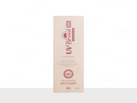 UV Broad DS Dark Shade Tinted Sunscreen SPF 50 PA+++ For Discount