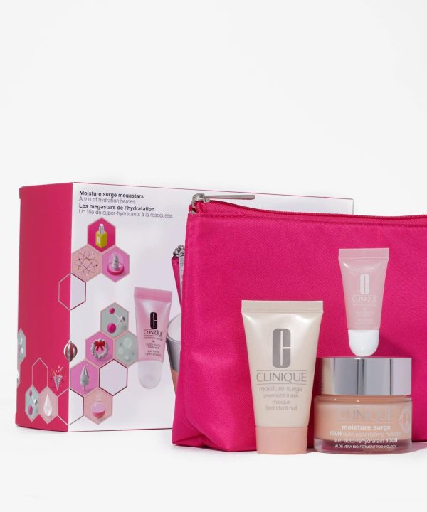 CLINIQUE - MOISTURE SURGE™ MEGASTARS: HYDRATING SKINCARE GIFT Online Hot Sale