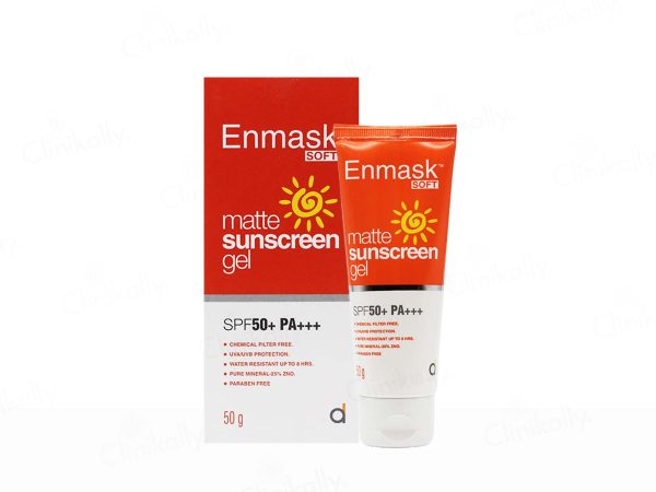 Enmask Soft Matte Sunscreen Gel SPF 50+ PA+++ Online Sale