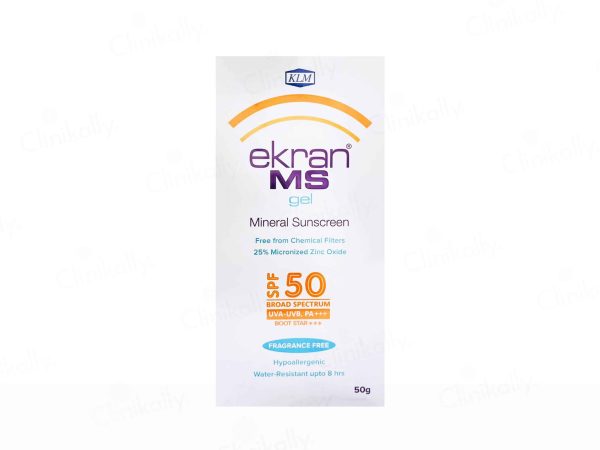 Ekran MS Mineral Sunscreen Gel SPF 50 PA+++ Discount