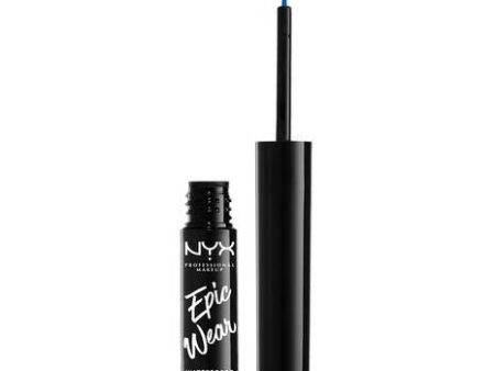 NYX-Epic Wear Liquid Liner Waterproof Matte Liquid Eyeliner - 3.5ml Fashion