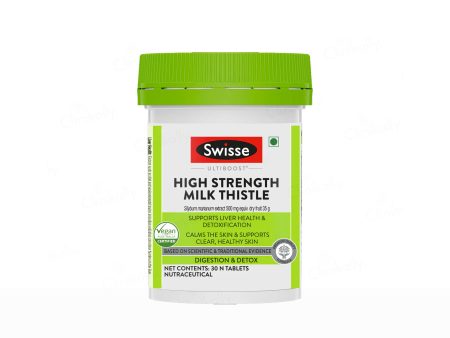 Swisse Ultiboost High Strength Milk Thistle Tablet Fashion