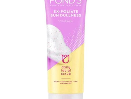 Pond s - Ex-Foliate Sun Dullness Daily Facial Scrub - 100g Supply